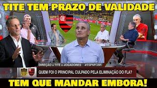 OLHA O QUE O PASCOAL FALOU DO TITE... FLAMENGO FORA DA LIBERTADORES, A CULPA É DE QUEM?