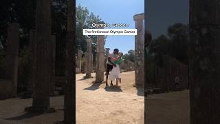 Where the #olympics started!  #olympia #couple #travel #family #husband #wife #vlog #greekislands