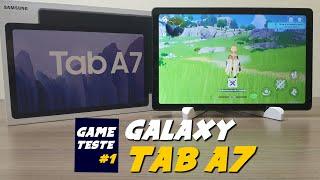 GAME TESTE #1: GALAXY TAB A7 [GENSHIN IMPACT, COD, ASPHALT]
