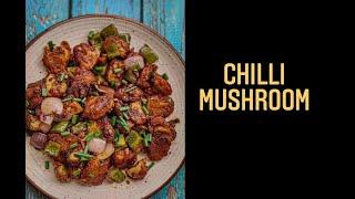 Chilli Mushroom|Mushroom recipe|Mushroom Chilli Dry| Resturant Style