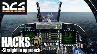 DCS Hacks - straight in Approach