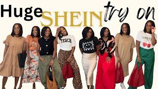 HUGE SHEIN Haul | 16 outfits for work, going out, casual & cute | $400 haul |mid-size clothing haul