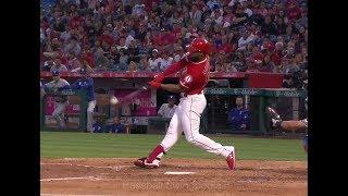 Brian Goodwin Home Run Swing Slow Motion 2019-1(#6)