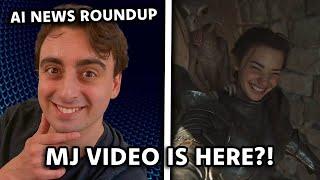 A Sneak Peak at Midjourney Video! & MORE! - AI News