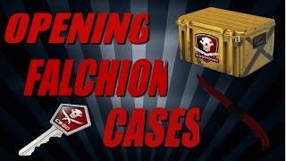 Opening CS:GO Cases. Falchion Knife?!?