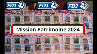 #fdj MISSION PATRIMOINE 2024 #grattages #grattage #illiko #grattagefdj #missionpatrimoine