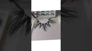 High end luxury 25mm 3D mink eyelashes and super long eyelashes wholesale factory #shorts