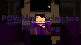 Me reacting to a FNAF song #enchantedmob #zamination #fnafanimation #purpleguyfnaf #purpleguy