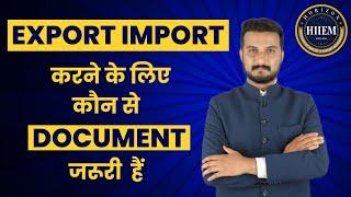 Documents and licenses required to start an export import business By Sagar Agravat