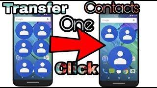 Trancefer Contacts from one Android phone to another Android phone || Technical Azhar