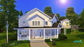 Family Home with Tree House | Sims 4 Speed Build