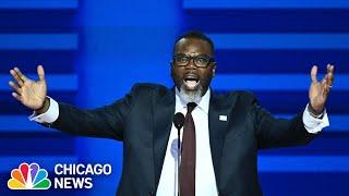 Chicago Mayor Brandon Johnson kicks off DNC 2024 (FULL SPEECH)