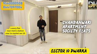 Chandanwari apartment society 10 Dwarka Delhi luxury flat #realestate