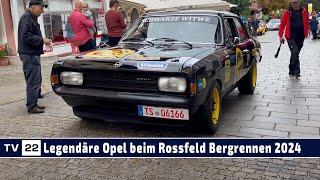 MOTOR TV22: Legendäre Opel Record "Schwarze Witwe", Kadett oder als Cabrio Rossfeld Bergrennen 2024