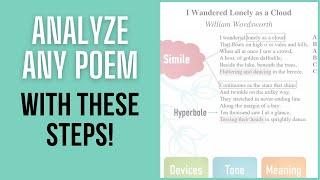 Analyze ANY Poem With These Steps!