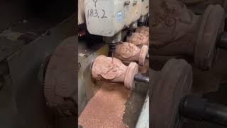 3d wood carving cnc router #cncrouter #woodcarving