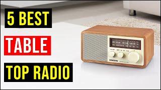 Top 5 Best Tabletop Radio in 2022-23 | Best Tabletop Radio - Reviews