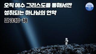 하나님의 평가 기준은 상대 평가가 아니라 절대 평가이다 (10월 23일 QT - 갈라디아서 3장 10-18절) - 바이블 TMI 생명의 삶 묵상