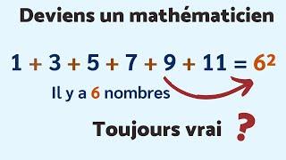 COMMENT CRÉER UN THÉORÈME comme un mathématicien ?