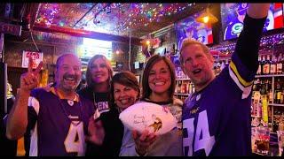 *Lucky Winner Game Ball Tommy Kramer & Ed McDaniel @ Ziggy's* 12-29-2024