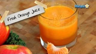 How to Make Fresh Orange Juice