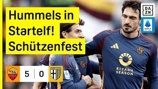 Dybala wie früher! Doppeltes Elferglück für die Roma: AS Rom - Parma | Serie A | DAZN Highlights