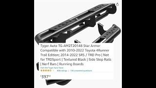 Tyger Auto Running Boards Installation and review