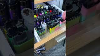 ASMR Zen: Satisfying SMPO Vape Collection Drawer Organizing| #shorts #asmr