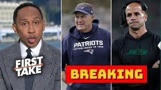 [FULL] FIRST TAKE | Aaron Rodgers' Jets should hire Belichick after fire Robert Saleh - Stephen A.