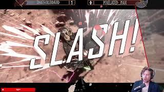 Axl Low vs Sin Kiske | Fightsticks & Flashkicks # 23 | ThatScrubDavid vs Pixelated_Max