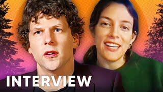 Sasquatch Sunset Interview: Jesse Eisenberg, Riley Keough, Christophe Zajac-Denek, & more!