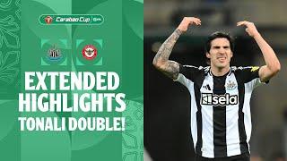 TONALI DOUBLE! | Newcastle United v Brentford extended highlights