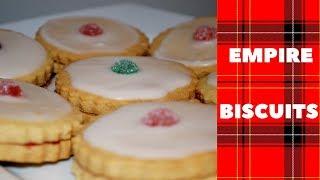 Scottish recipe Empire biscuit recipe :) Bake with me!