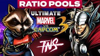 TNS UMvC3 RATIO #10 Pools (Thor Rocket Raccoon Phoenix Wright Iron Fist Trish) Tourney Marvel 3