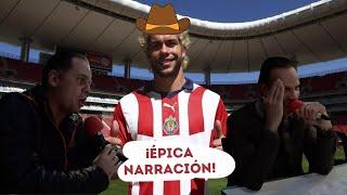 Martinoli da clases de inglés en partido de Chivas con el Cowboy Cowell... ¡Oh My God!