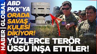 İşte ABD'nin PKK'ya İnşa Ettiği Gizli Savaş Kuleleri!