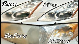 How To Clean Headlights Easy Simple