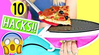 10 Life Hacks for LAZY College Students!! Back to School! Alisha Marie