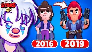 BRAWLERS que mudaram MUITOOOOO! Melhores REMODEL de brawlers do BRAWL STARS!