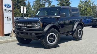 2024 Ford Bronco Black Diamond + Hard Top, 7 Speed Manual, Storage Bag Review | Island Ford