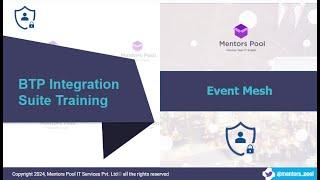 SAP Event Mesh Training | Event-Driven Integration with SAP BTP | CPI & Integration Suite Tutorial