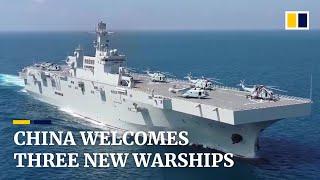 China’s most advanced amphibious assault ship likely to be deployed in disputed South China Sea