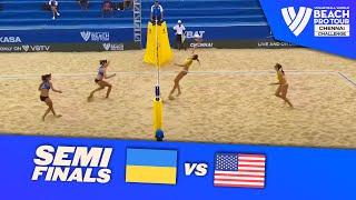 Hladun/Lazarenko vs. Shaw/Toni - Semi Final Highlights | Chennai 2024 #BeachProTour