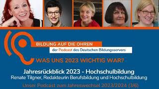 Jahresrückblick 2023 – Hochschulbildung