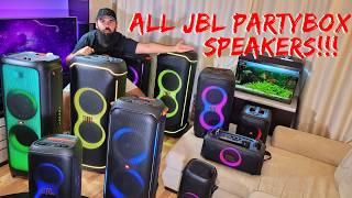 I Bought ALL JBL Partybox Speakers and Here's What I Found!