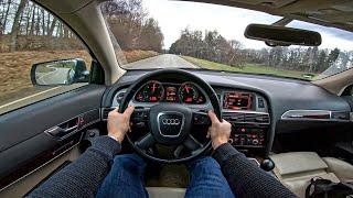 Audi A6 C6 3.0 TDI 233 HP Allroad Quattro (2007) | POV Test Drive