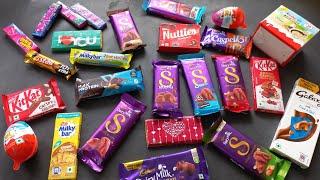 Lots of chocolates, surprise toys, chocolate opening video, lots of chocolates,Cadbury celebration