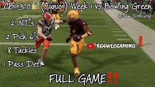 CB1 3.0 (JR) Week 1 vs BGSU (Live Stream) College Football 25 #rg4wlcgaming