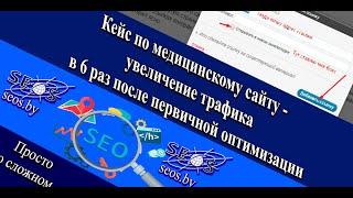 Кейс по медицинскому сайту   увеличение трафика в 6 раз после первичной оптимизации1