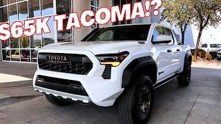 2024 Tacoma TRAILHUNTER! Why is it 65K?